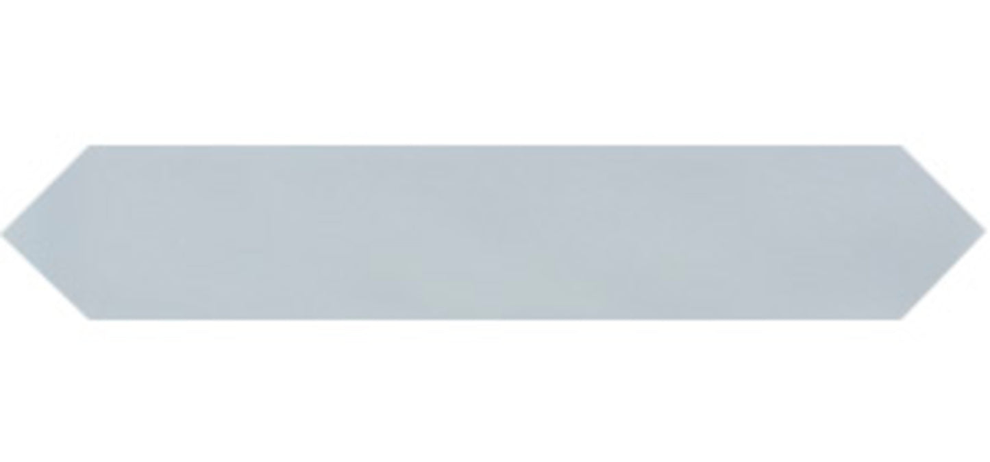 Gradient Blue 2x9 Crayon Field Tile Matte