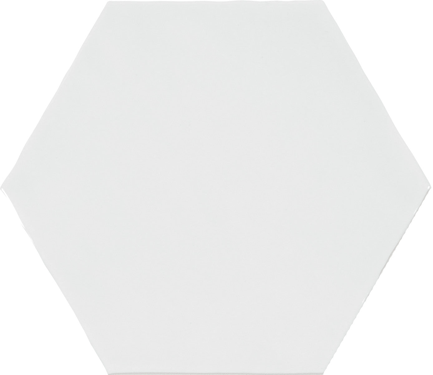 Teramoda Powder 6x7 Hexagon Field Tile Glossy