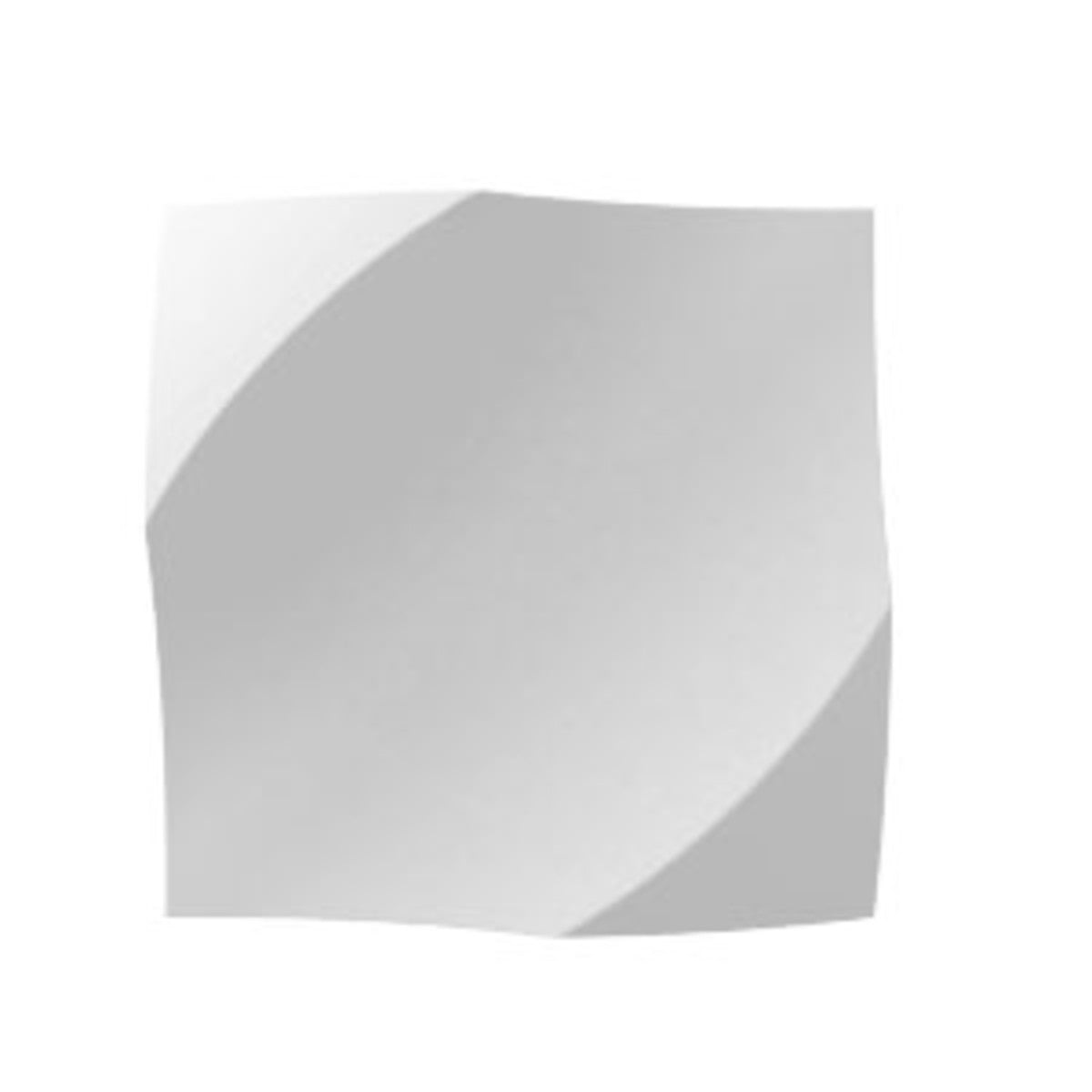 Wow Ice White 5x5 Wave Decorative Tile Matte