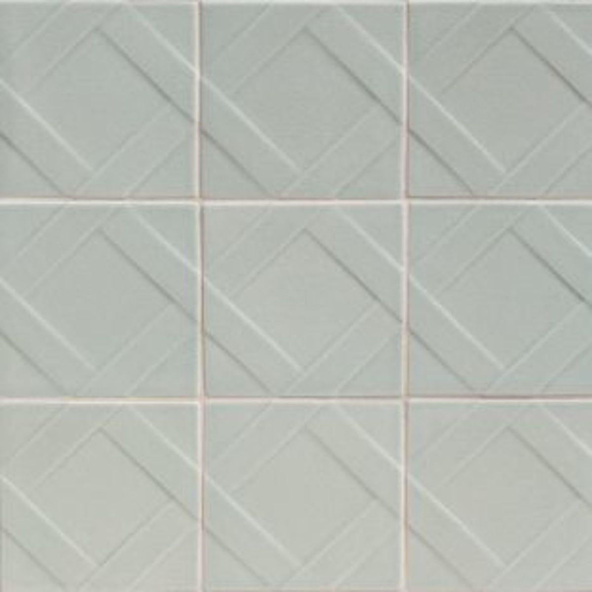 Robert Am Stern Horizon 4x4 Trellis Decorative Tile Crackle