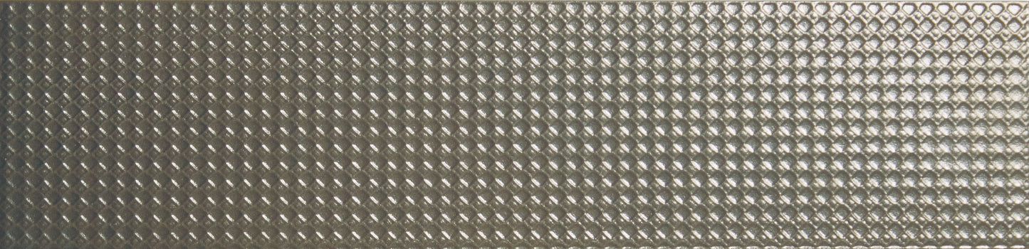 Texiture Pewter 3x10 Pattern Mix Field Tile Gloss
