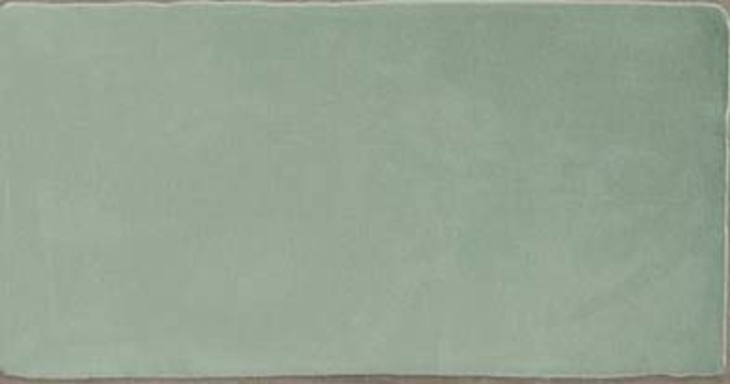 Cafe Moroccan Mint Blend 3x6 Field Tile Glossy