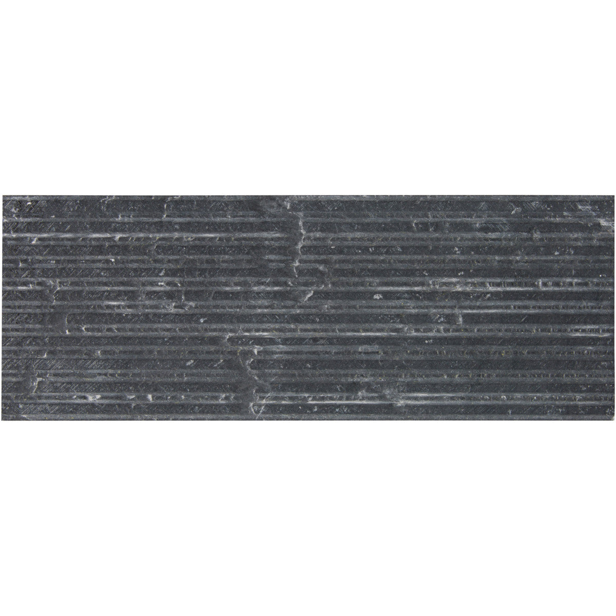 Shift Charcoal 3x8 Rake Field Tile