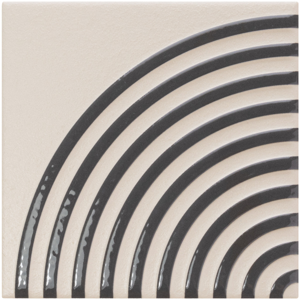 Twister Dove Stone & Graphite 5x5 Twist Decorative Tile