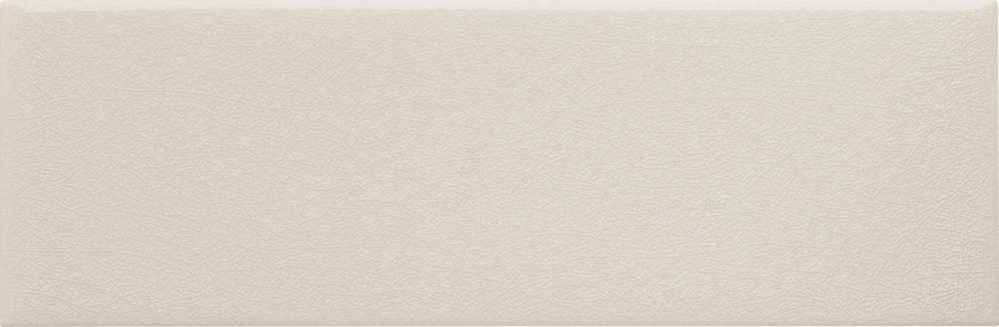 Sanibel White Sand 3x9 Field Tile Crackle Glossy