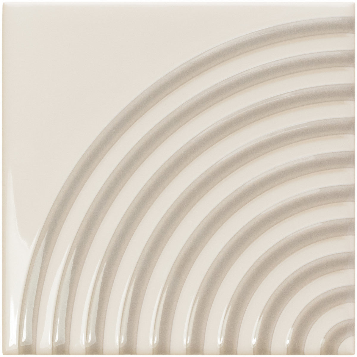Twister Vapor & Greige 5x5 Twist Decorative Tile
