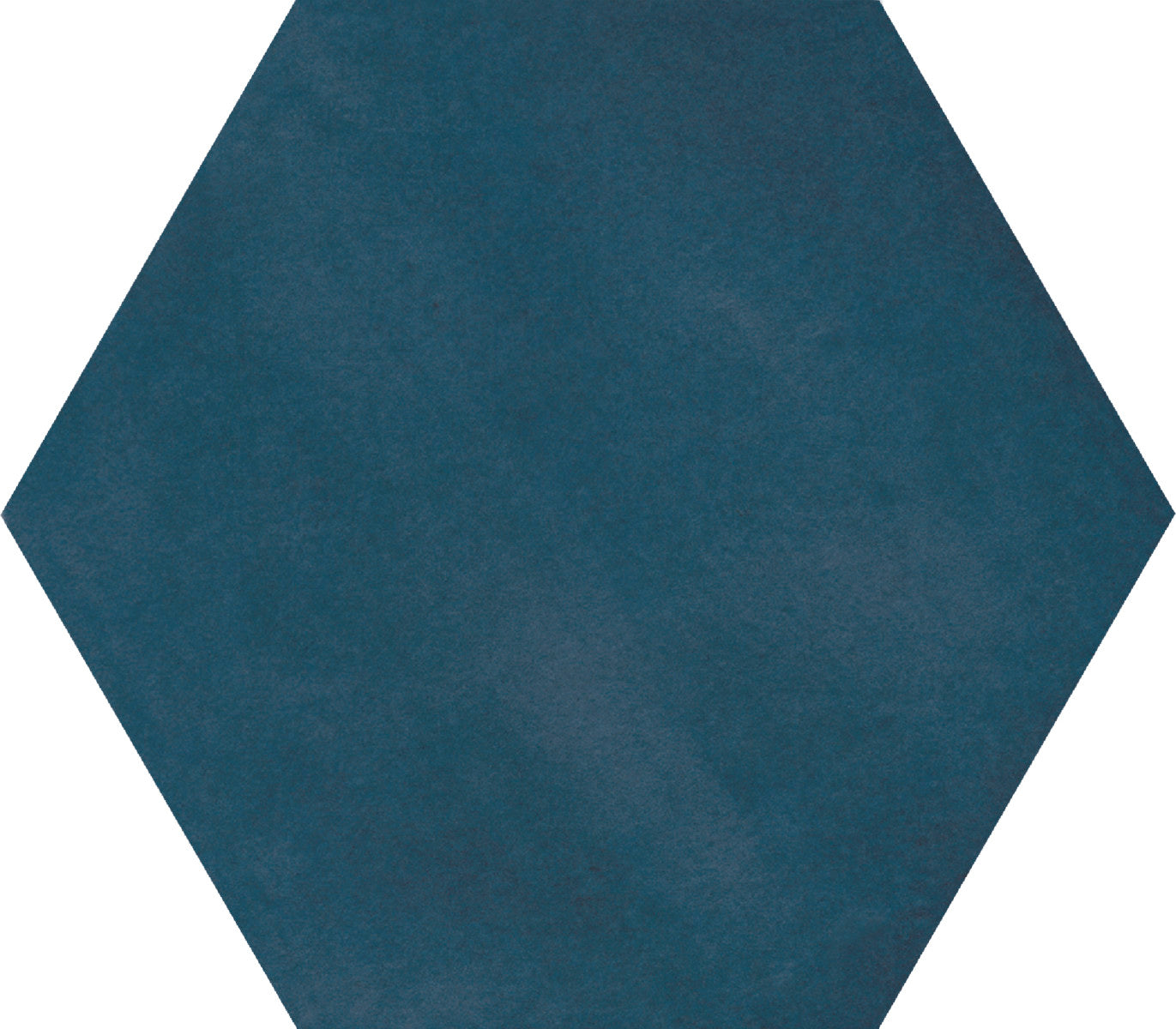 Eden Blue 5-1/2x6 Hexagon Field Tile Matte