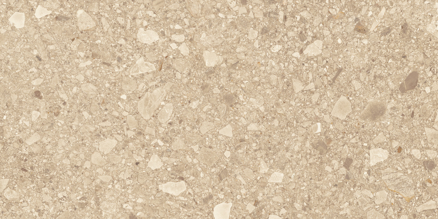 Santiago Beige 3D Hex Mosaic Rectified