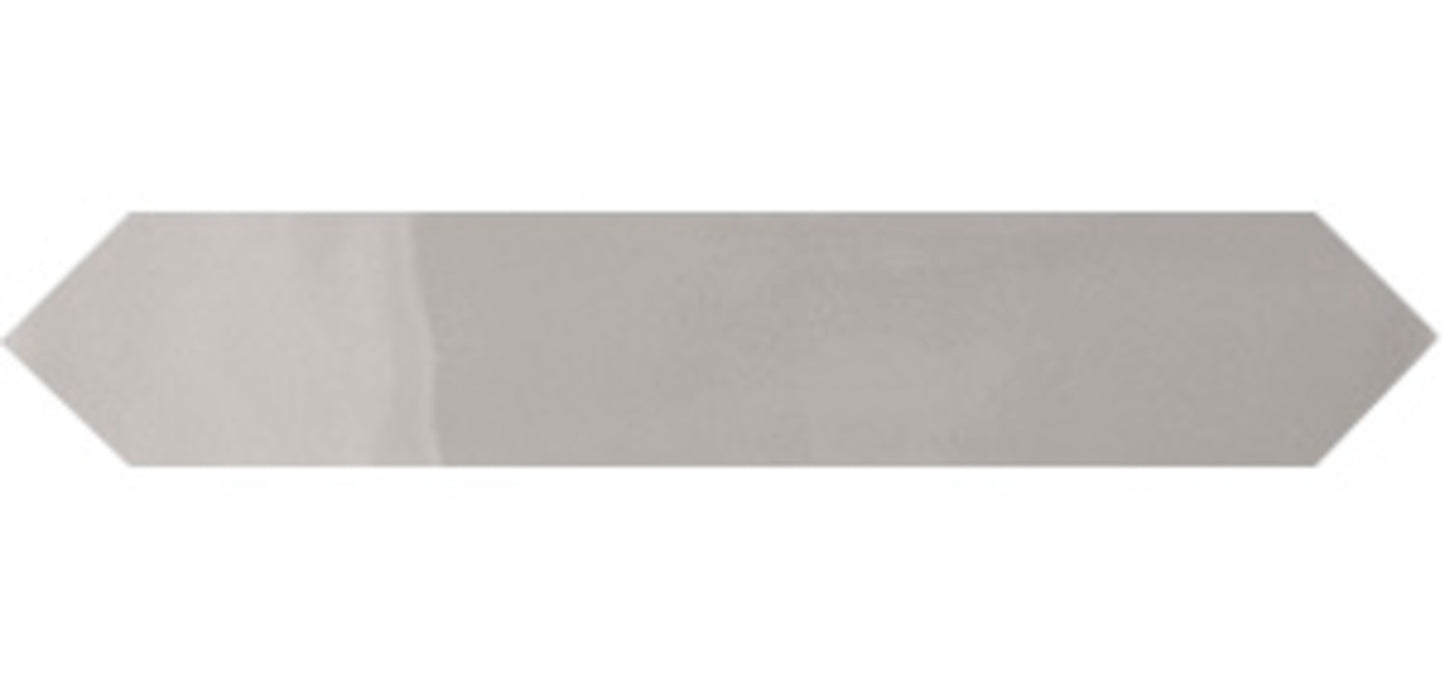 Gradient Greige 2x9 Crayon Field Tile Glossy