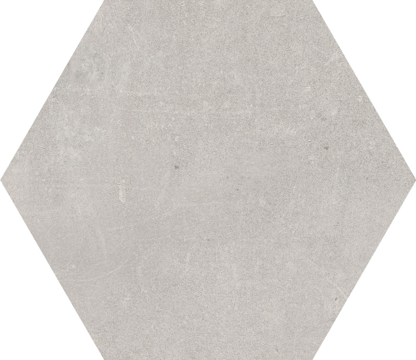 City Gray 7x8 Hexagon Field Tile Matte