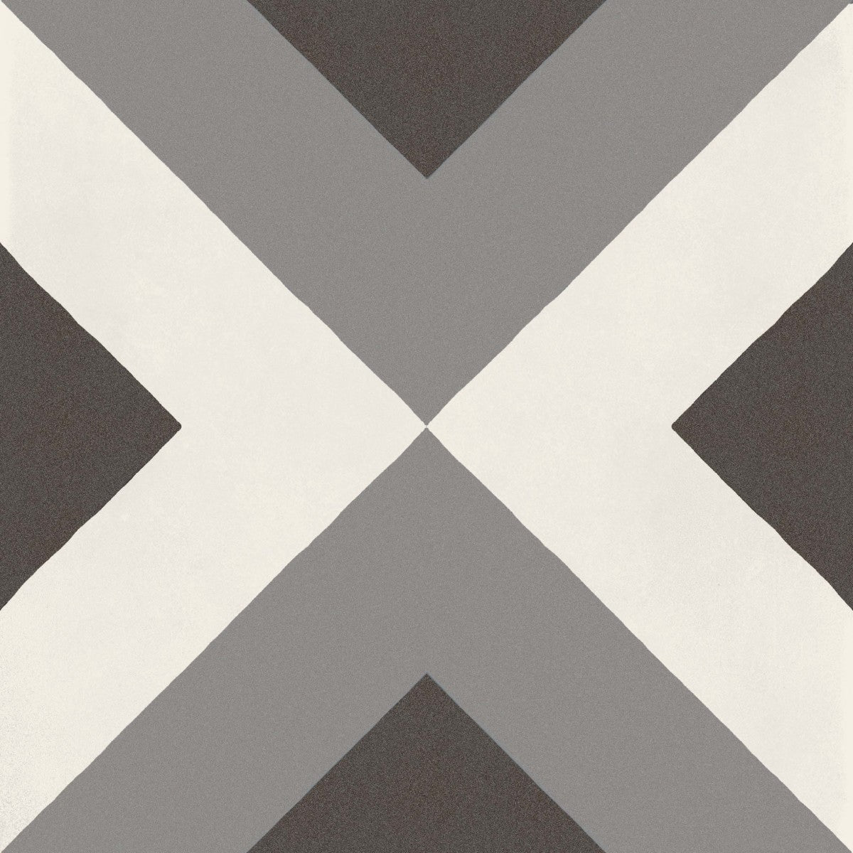 D_Segni Chalk/Midnight/Shadow/Smoke Blend 8x8 Double Diamond Decorative Tile Matte