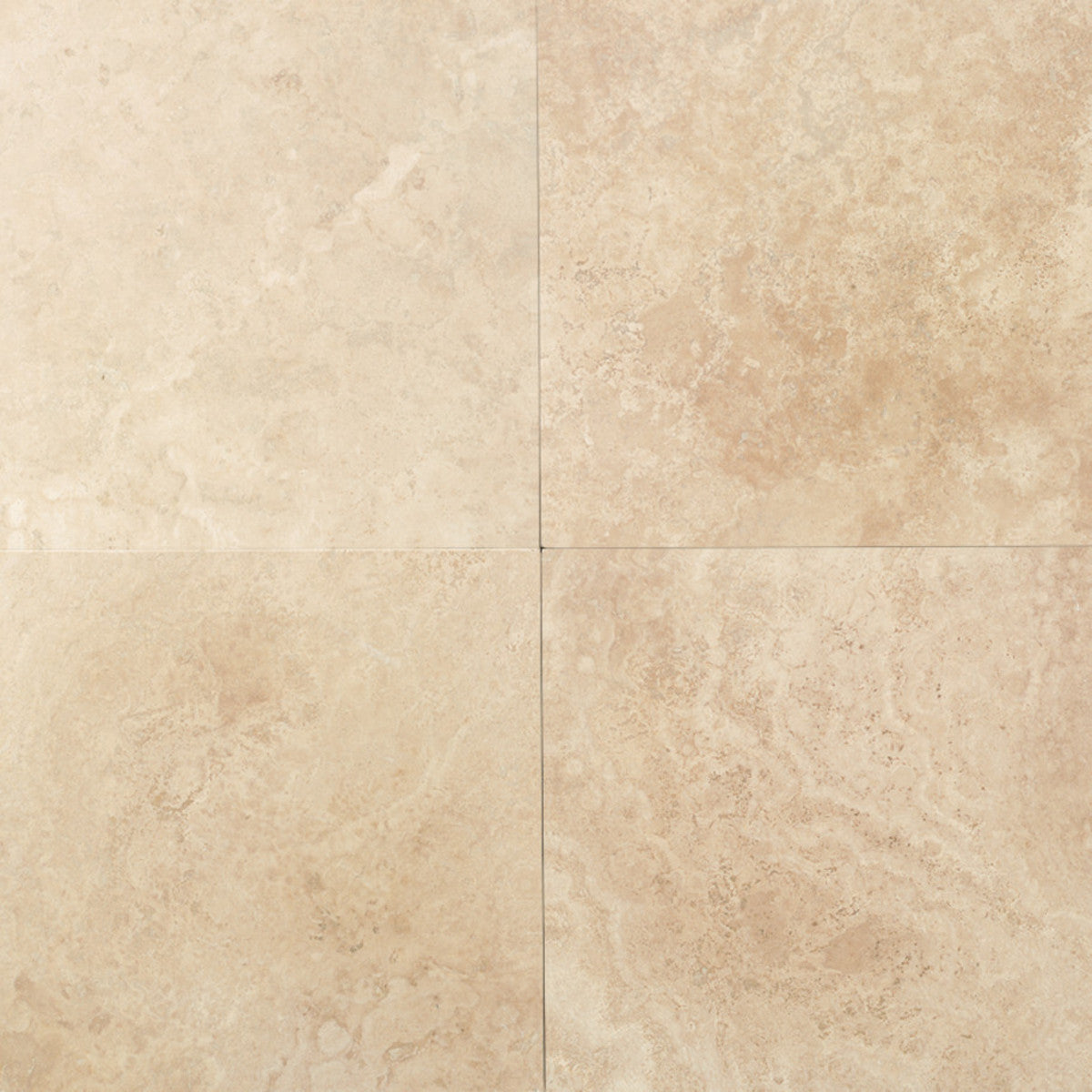 Stone Source Mediterranean Ivory 12x12 Field Tile Tumbled