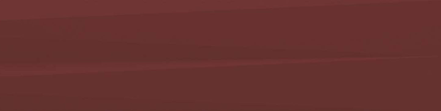 Stripes Garnet 3x12 Transition Decorative Tile Matte