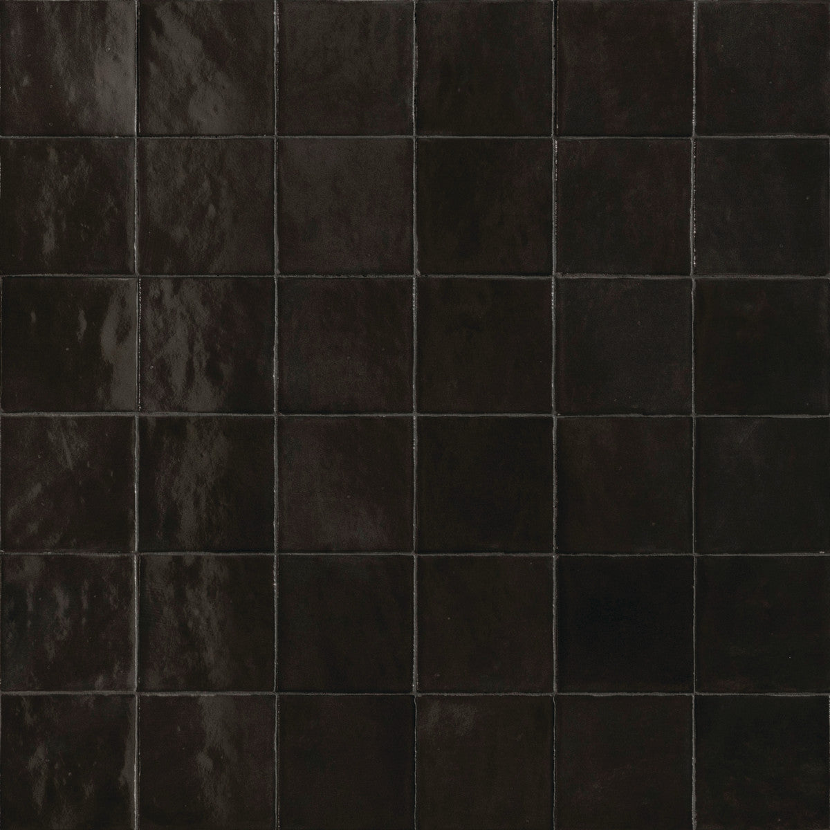 Casablanca Black 4x4 Field Tile Glossy