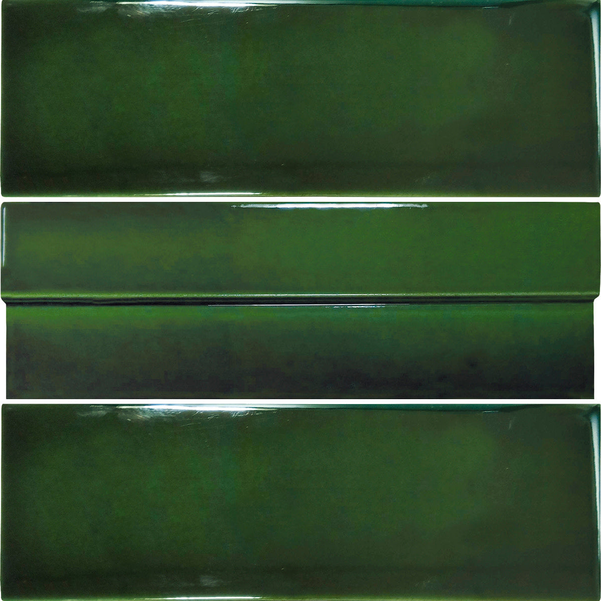 Eden Green 2x6 Field Tile Glossy