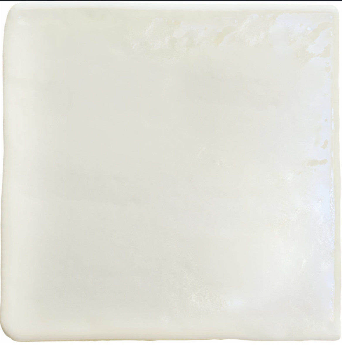 Roots White 4x4 Field Tile Glossy