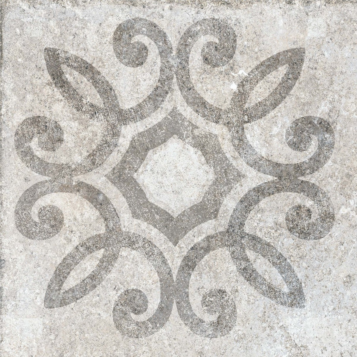 Creativo Lucca Greige 12x12 Deco Matte Rectified