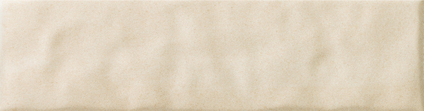 Cotto Moderno Blanco 3x10 Undulating Field Tile
