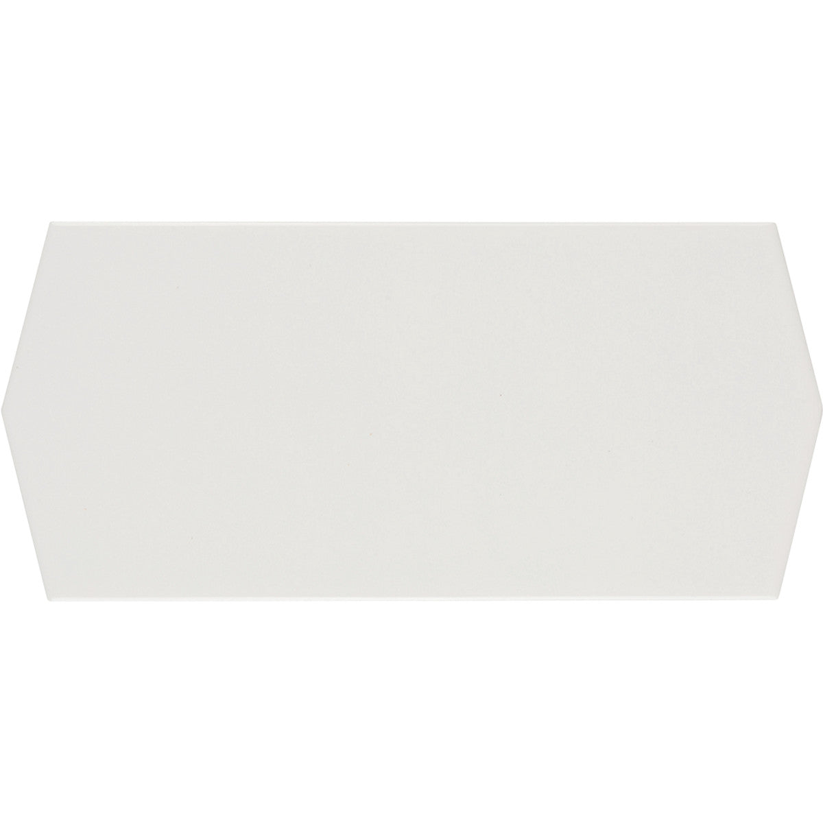 Harper Ivory 4x9 Nouveau Picket Field Tile Glossy
