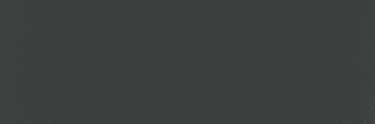 Global Collection Plain Ivory Black 4x12 Wall Tile Satin