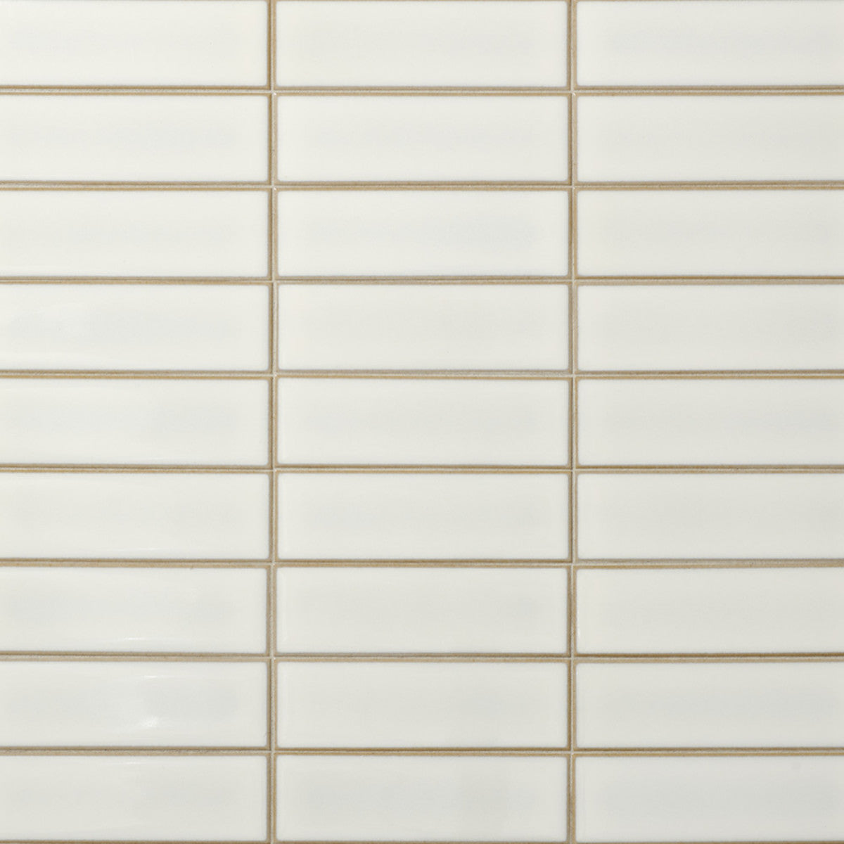 Ro White Heron 2x6 Field Tile Gloss