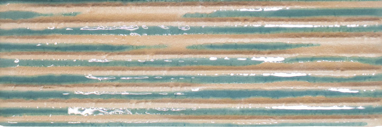 Casablanca Water 2x6 Comb Decorative Tile Glossy