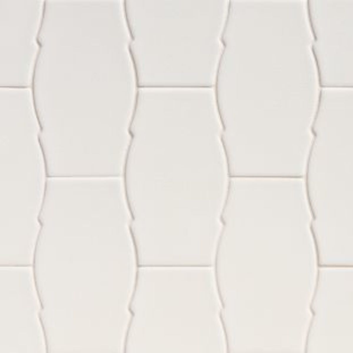 Robert Am Stern Frost Crackle 3x6 Ovolo Decorative Tile Crackle