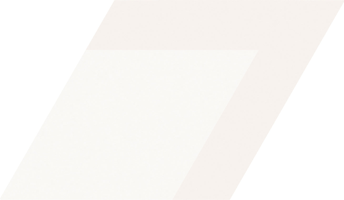 Flow White 6x10 Diamond Decor Matte