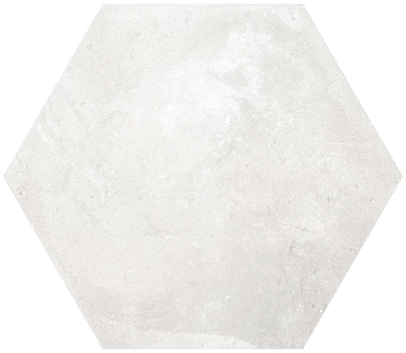 Cottage White 6x6 Hexa Field Tile Matte