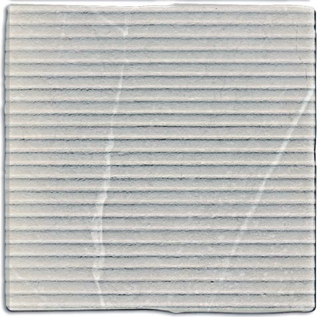 Gea Grey 5x5 Carved Decorative Tile Matte