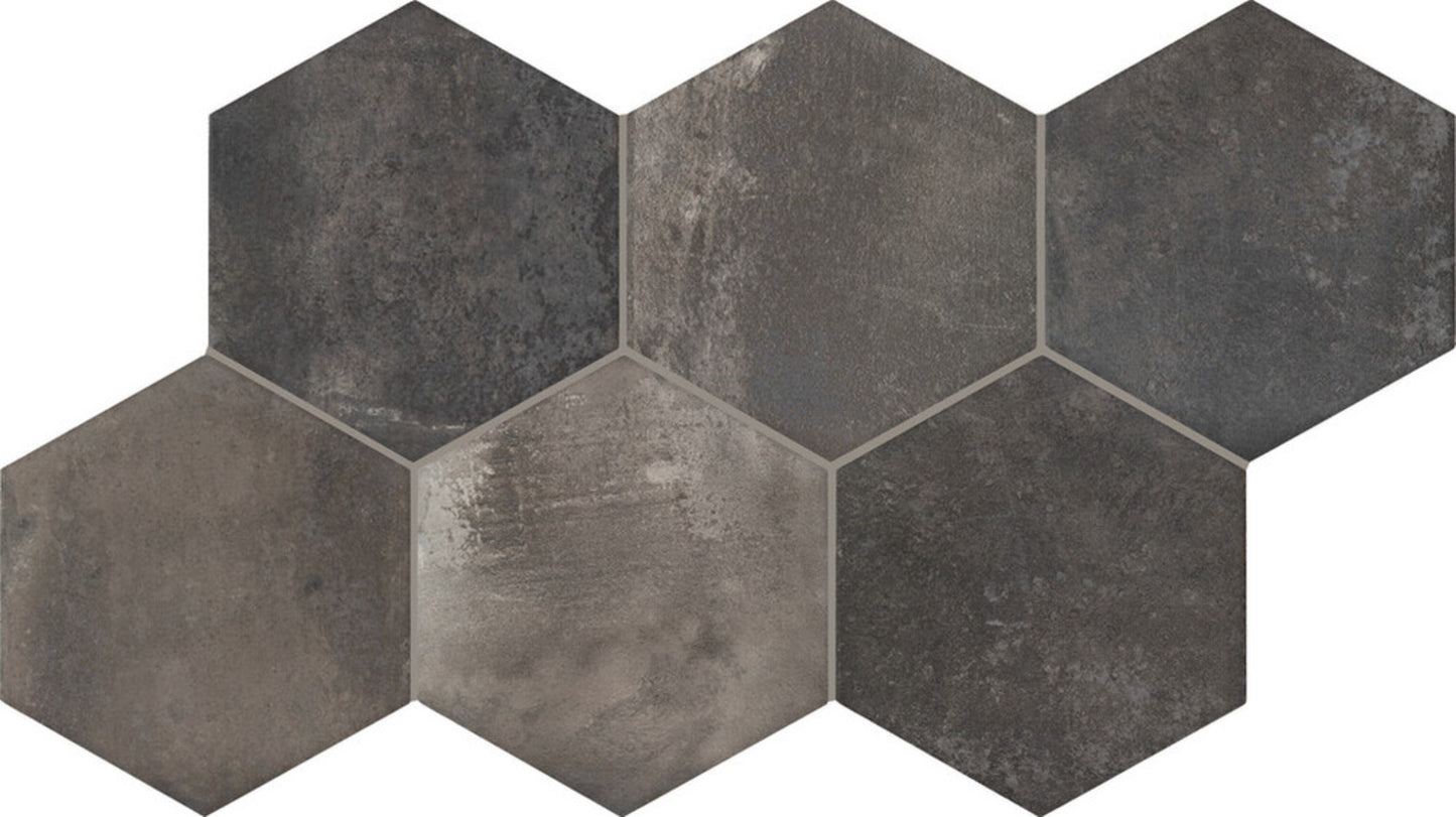 Cotto Revival Baltic 8" Hexagon Field Tile Matte