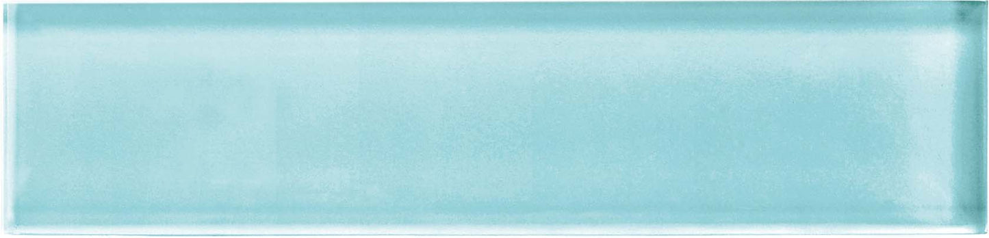 Color Appeal Fountain Blue 2x8 Field Tile Glossy