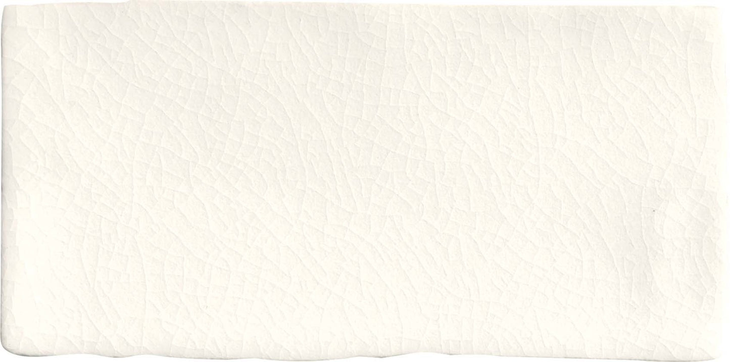 Earth Navajo White 3x6 Field Tile Crackle Semi-Matte