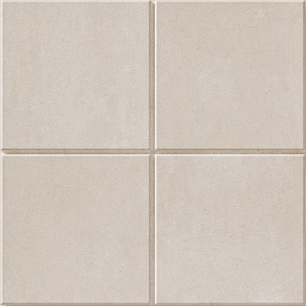 Raster Off White 6x6 Grid M Decorative Tile
