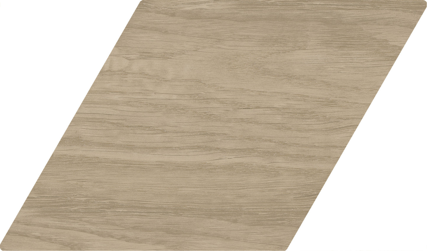 Flow Mid 6x10 Diamond Wood Decorative Tile Matte