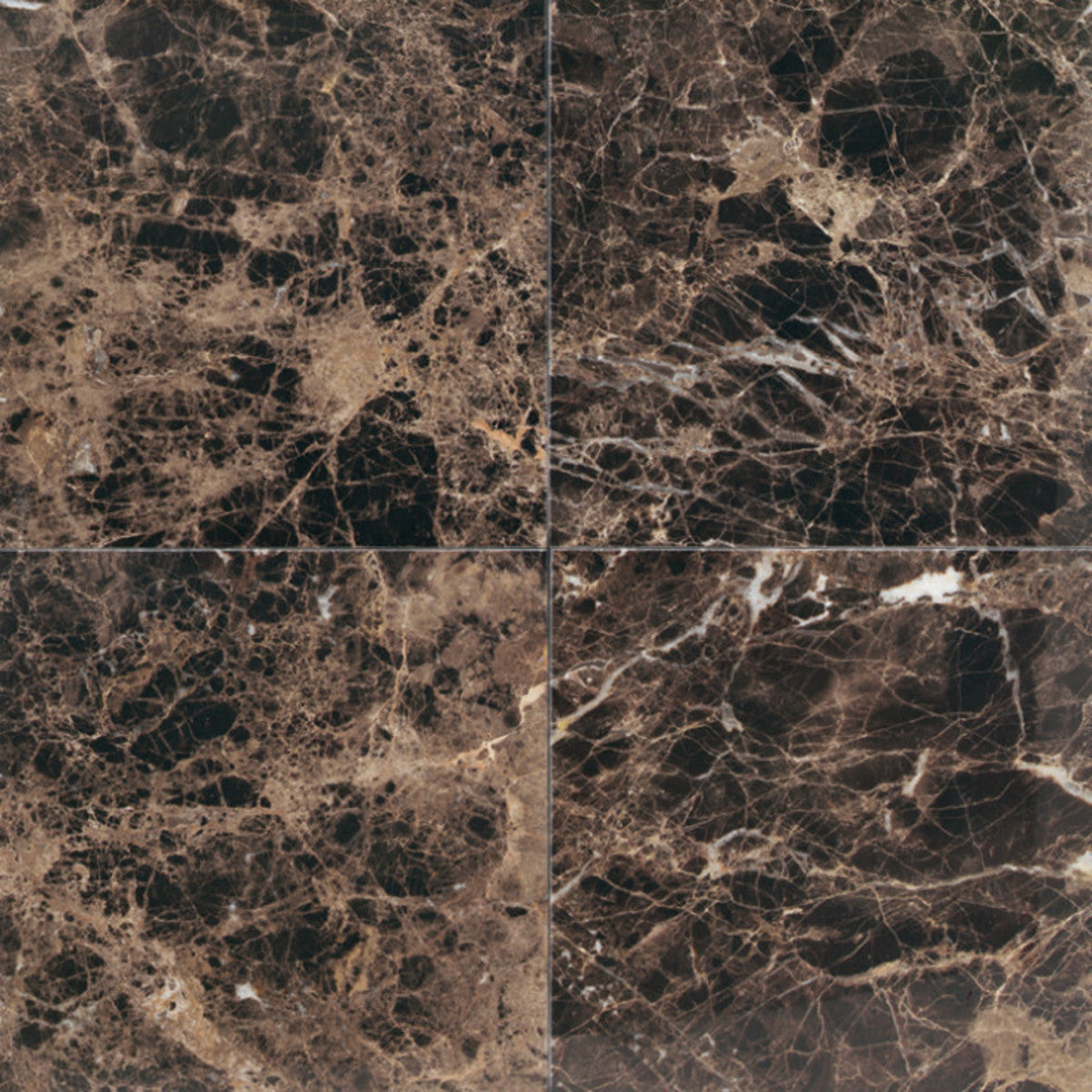 Stone Source Emperador Dark 12x12 Field Tile Polished