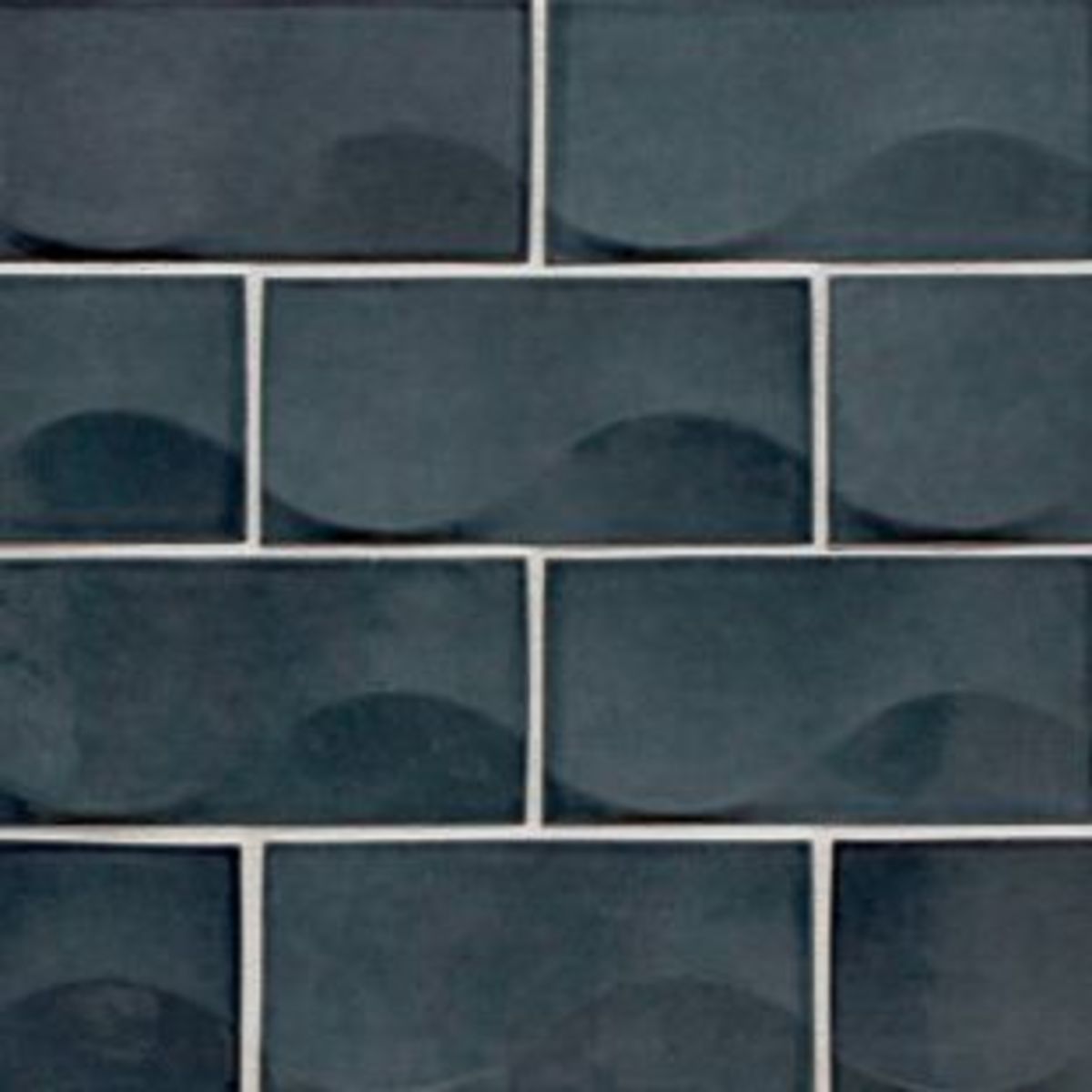 Robert Am Stern Deep Sea 3x6 Wave Decorative Tile Glossy
