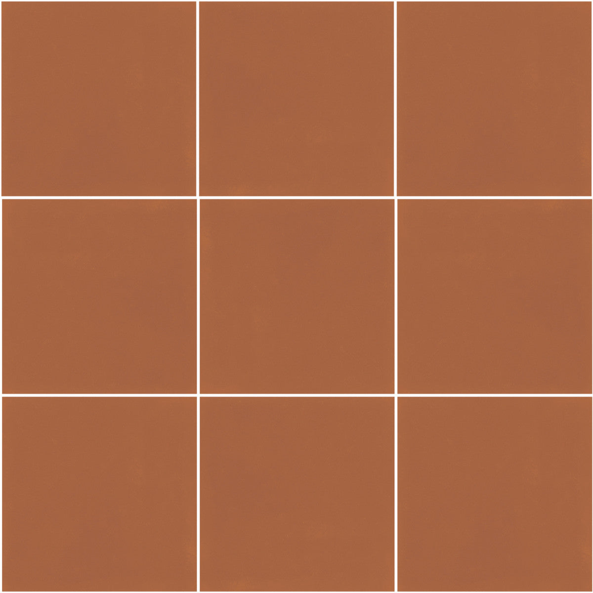 D_Segni Color Tangerine 8x8 Field Tile Matte