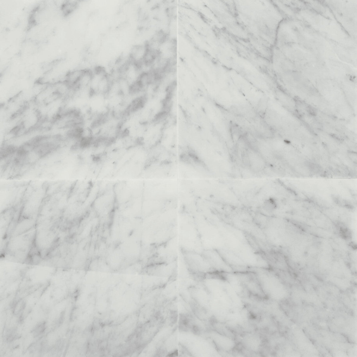 Stone Source Carrara White 12x12 Field Tile Polished