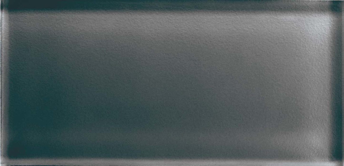 Color Appeal Charcoal Gray 3x6 Field Tile Glossy