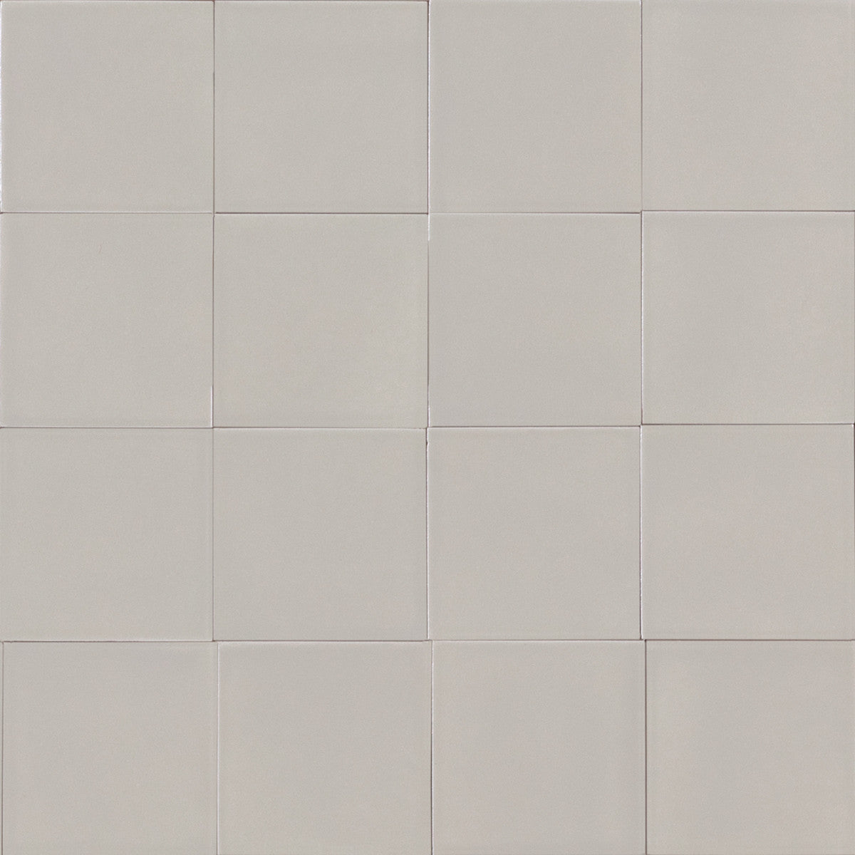 Santorini White 4x4 Field Tile Semi-Matte