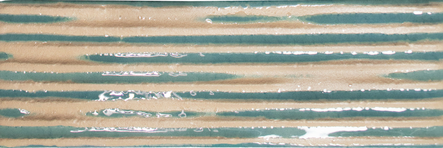 Casablanca Water 2x6 Comb Decorative Tile Glossy
