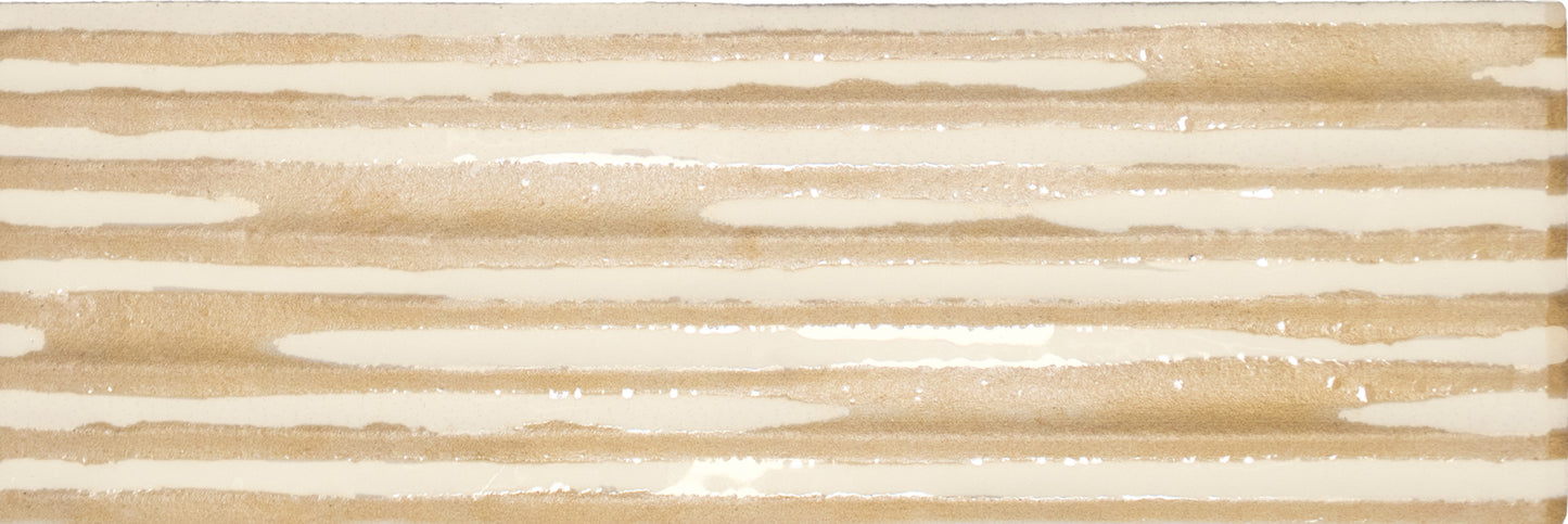 Casablanca Lime 2x6 Comb Decorative Tile Glossy