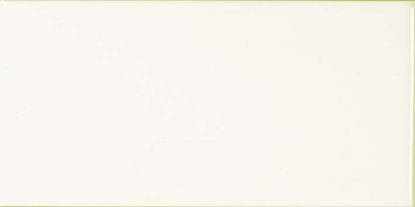 Delray White Caps 3x6 Field Tile Glossy