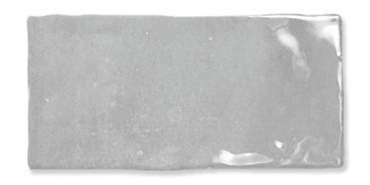 Fez Grey 2x5 Field Tile Glossy