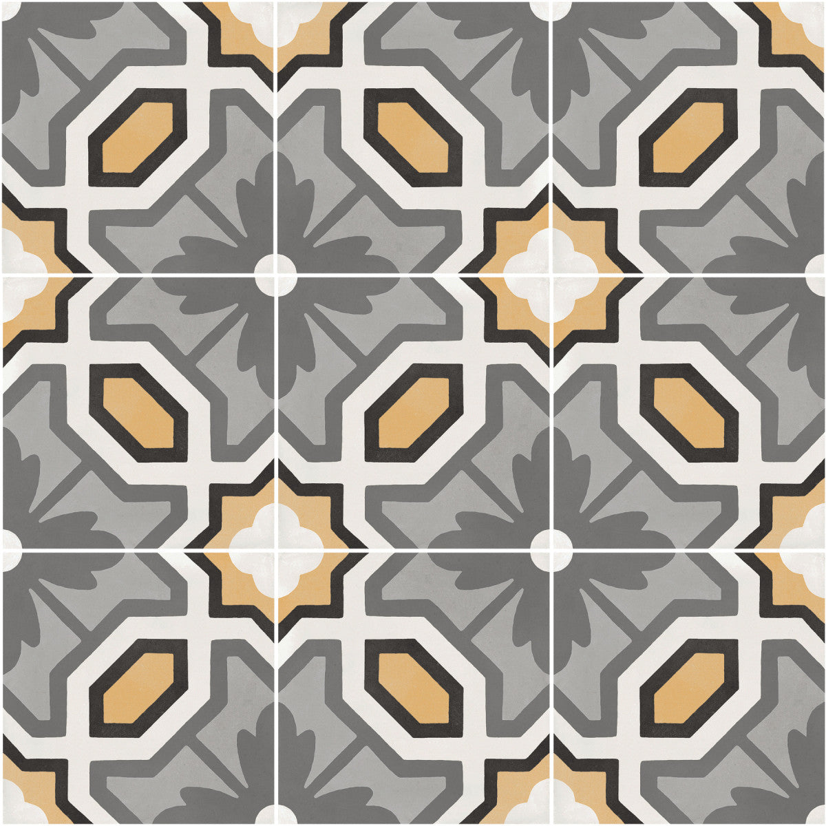 D_Segni Color Honeycomb 8x8 Honeycomb Decorative Tile Matte