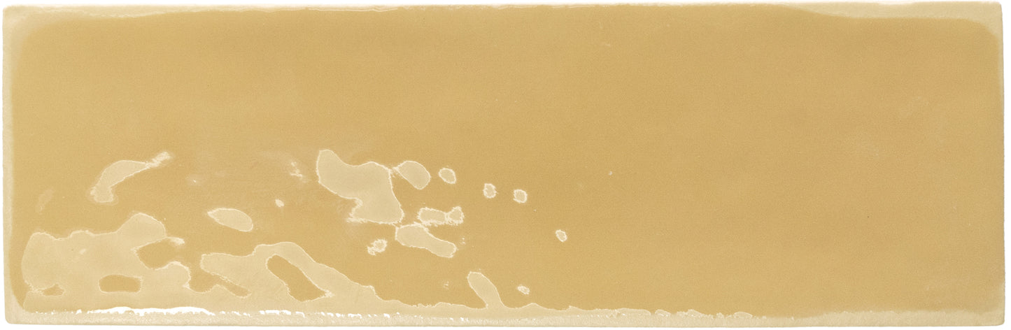 Rebels Mustard 2x6 Field Tile Glossy