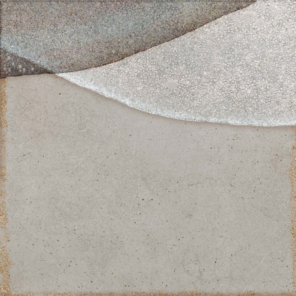 Pottery Grey 6x6 Cosmic Field Tile Matte