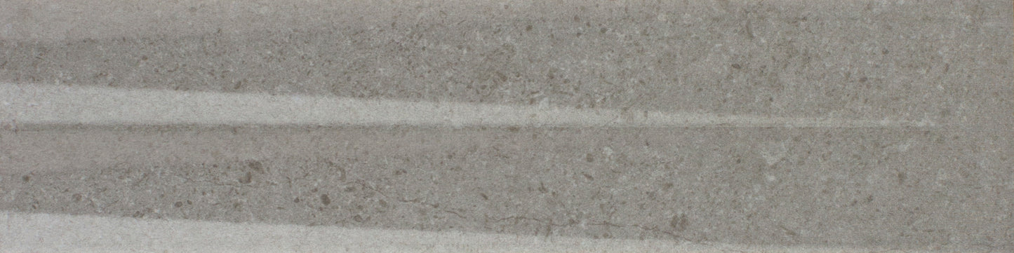 Stripes Greige Stone 3x12 Transition Decorative Tile Matte