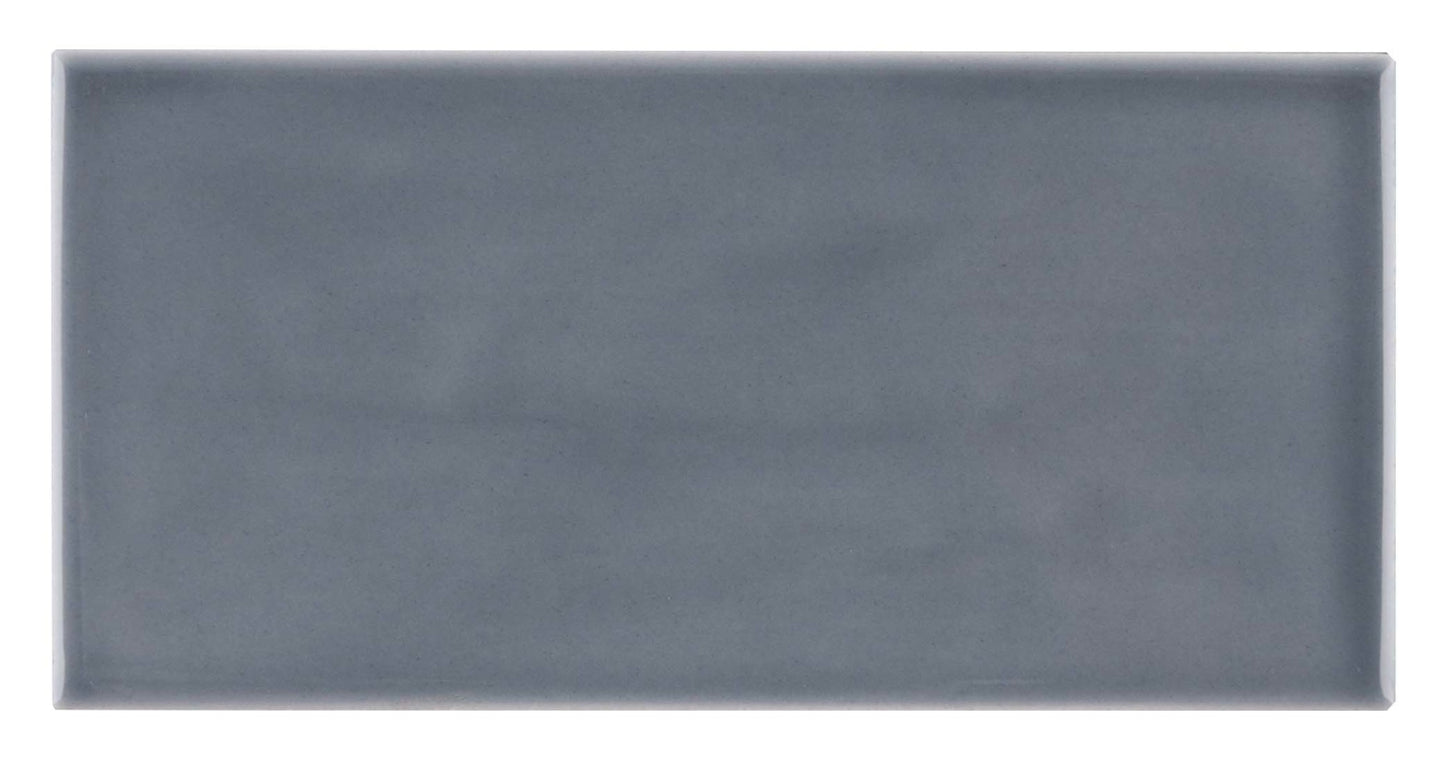 Habitat Graphite 2x5 Field Tile Glossy